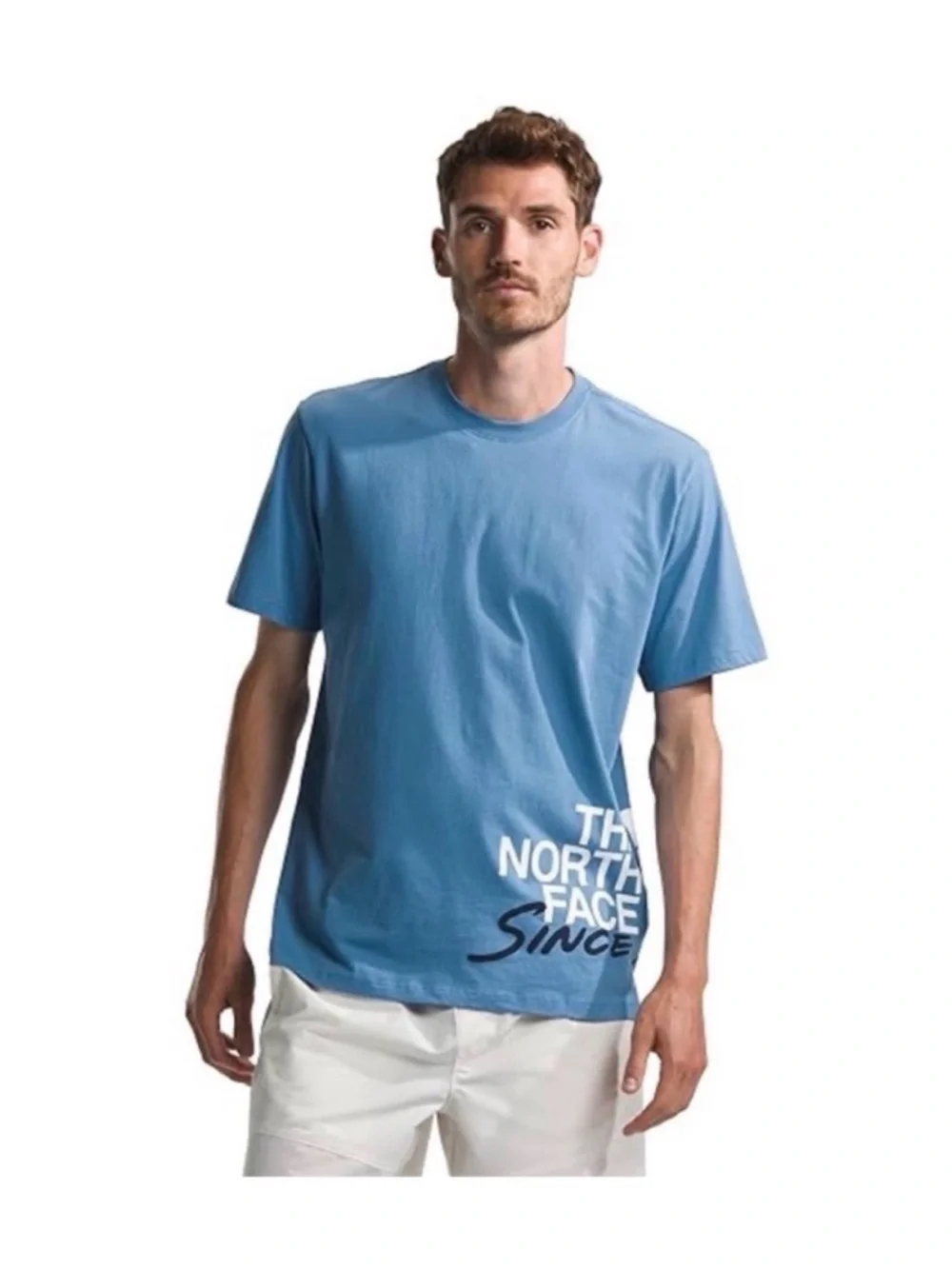 The North Face Men’s Light Blue Logo Tee